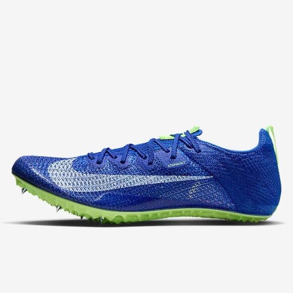 Nike Zoom Superfly Elite 2 Spikes Racer Blue Lime Blast Mens Size 12 CD4382-400 - Picture 1 of 10